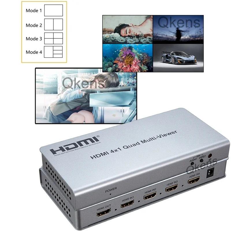 HDMI Ƽ  1080P 4 ä Է HDMI Ƽ  4x1  ȭ  ø ɸ ġ, PS4 PC-TV